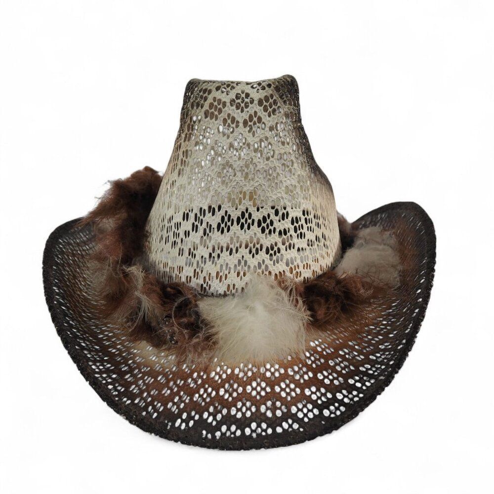 Sombreros Mexican Caboy Western Cowboy Hat Mex 57 US 7 1/8 Vintage Mexico Made